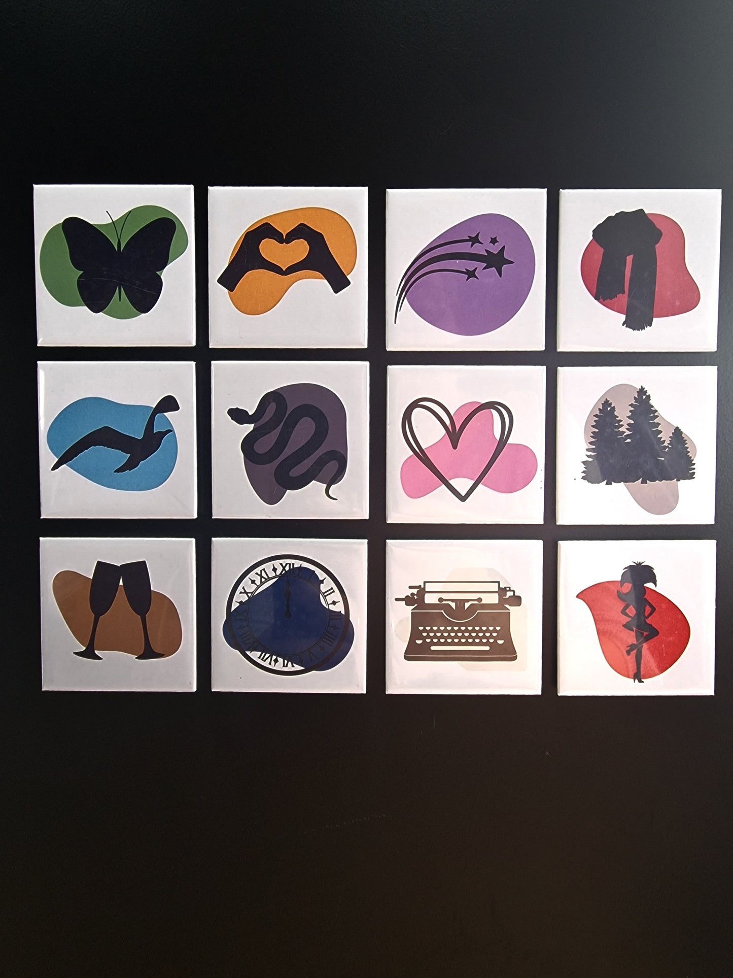 Set of 12 Taylor Swift Inspired magnets