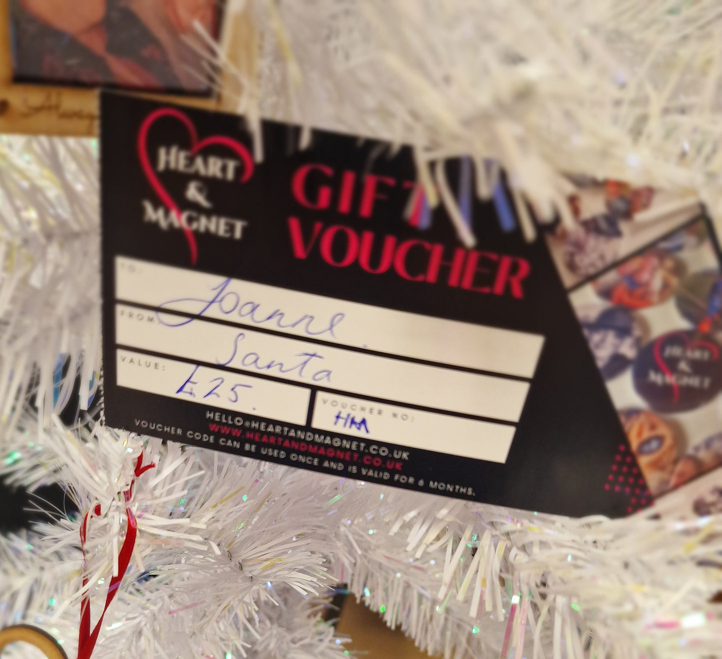 Heart & Magnet DIGITAL Gift Voucher — The Perfect Gift for Every Memory Maker.